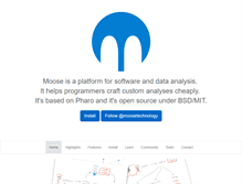 Tablet Screenshot of moosetechnology.org